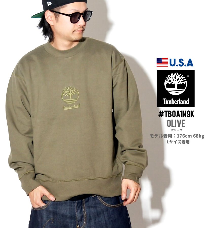 Timberland ティンバーランド トレーナー メンズ TB0A1N9K 日本未発売モデル