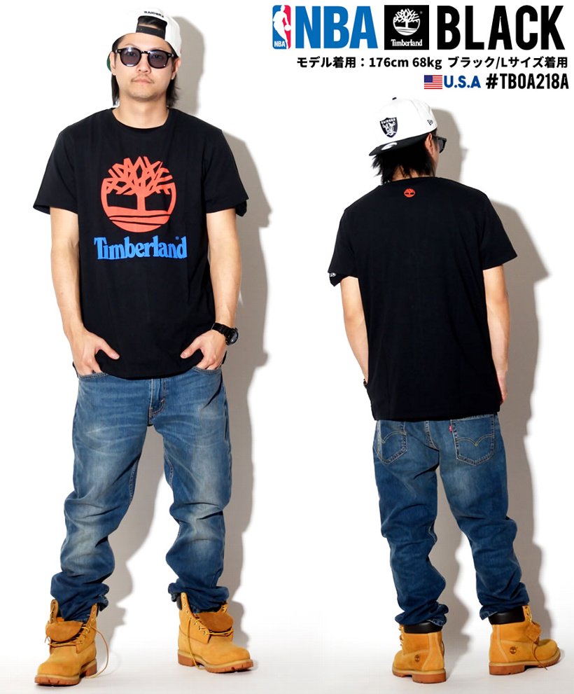 Timberland ティンバーランド Tシャツ メンズ 半袖 ロゴ TB0A218A 日本未発売モデル