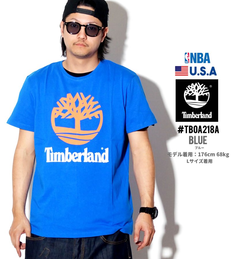 Timberland ティンバーランド Tシャツ メンズ 半袖 ロゴ TB0A218A 日本未発売モデル