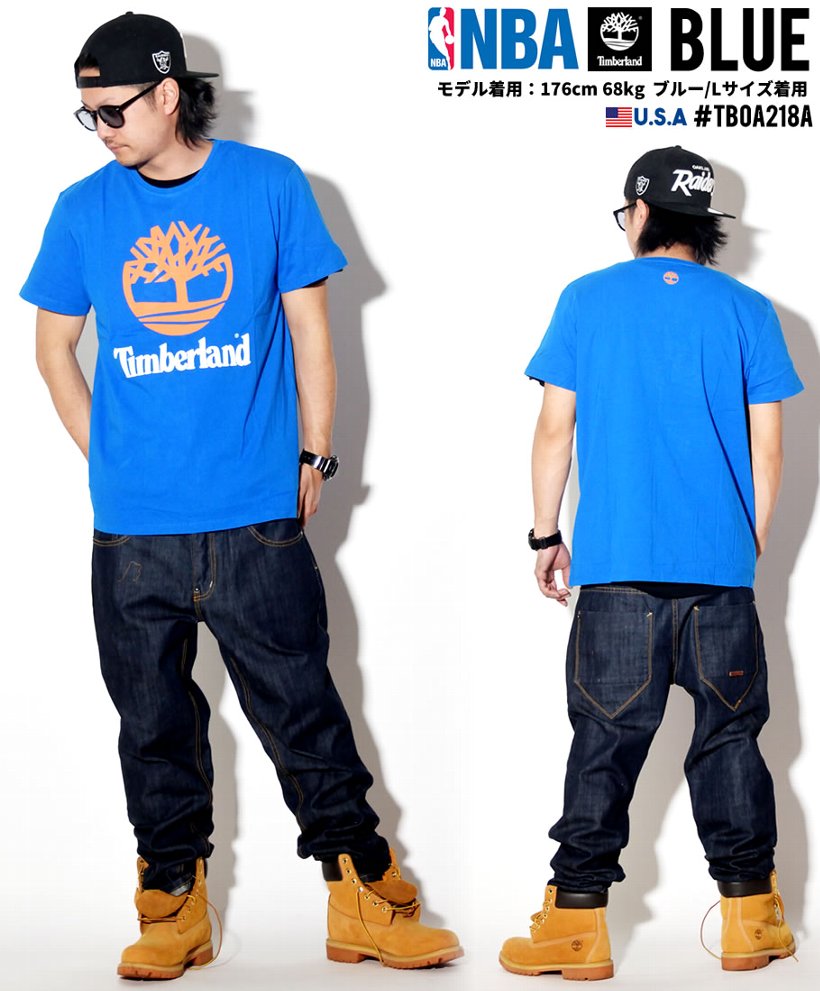 Timberland ティンバーランド Tシャツ メンズ 半袖 ロゴ TB0A218A 日本未発売モデル