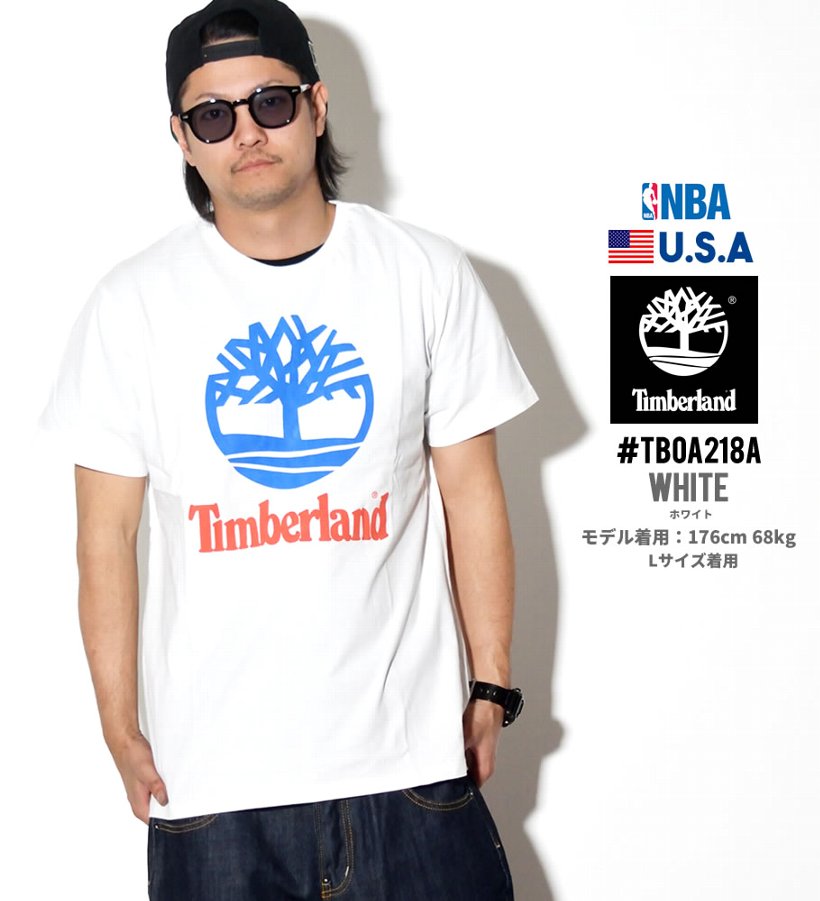 Timberland ティンバーランド Tシャツ メンズ 半袖 ロゴ TB0A218A 日本未発売モデル