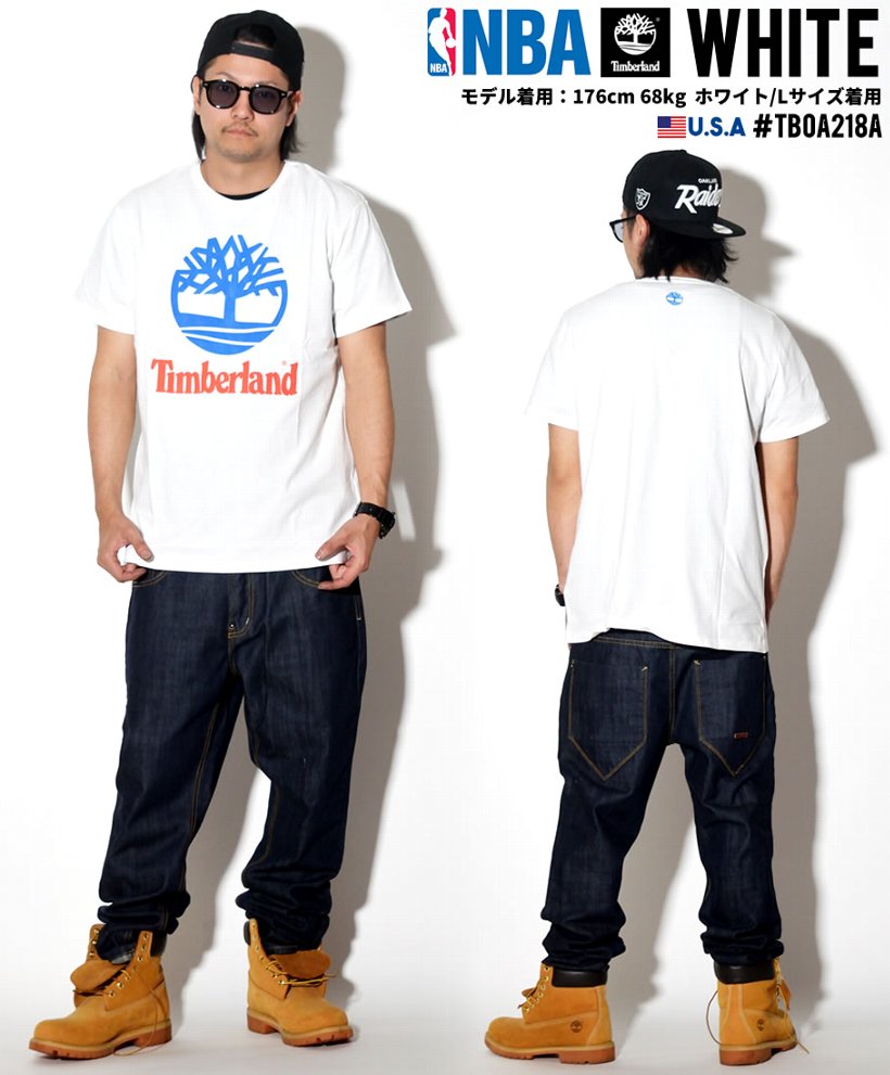 Timberland ティンバーランド Tシャツ メンズ 半袖 ロゴ TB0A218A 日本未発売モデル