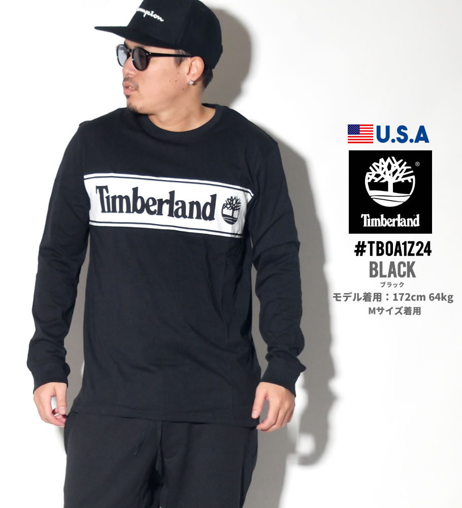 ティンバーランド Tシャツ メンズ 長袖 ブランド ロンt おしゃれ ロゴ 冬 コーデ TB0A1Z24
