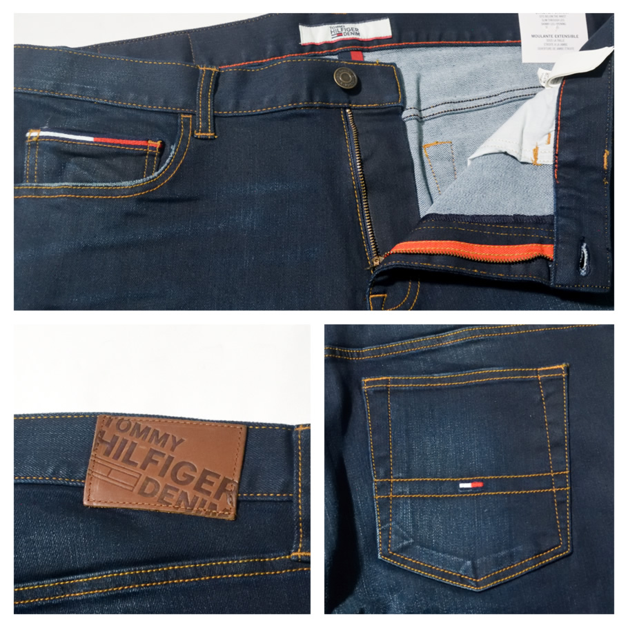 トミーヒルフィガー スキニージーンズ メンズ デニムパンツ SKINNY FIT JEANS 78E2497 新品 36 海外モデル