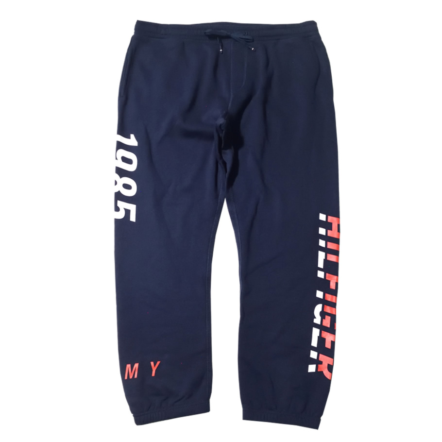 トミーヒルフィガー スウェットパンツ メンズ 78E1560 HILFIGER SWEATPANT 紺 新品 M L XL 2XL 海外モデル
