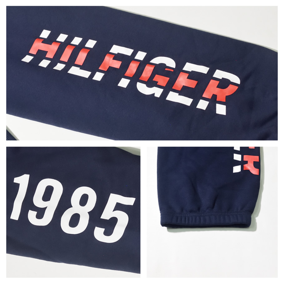 トミーヒルフィガー スウェットパンツ メンズ 78E1560 HILFIGER SWEATPANT 紺 新品 M L XL 2XL 海外モデル