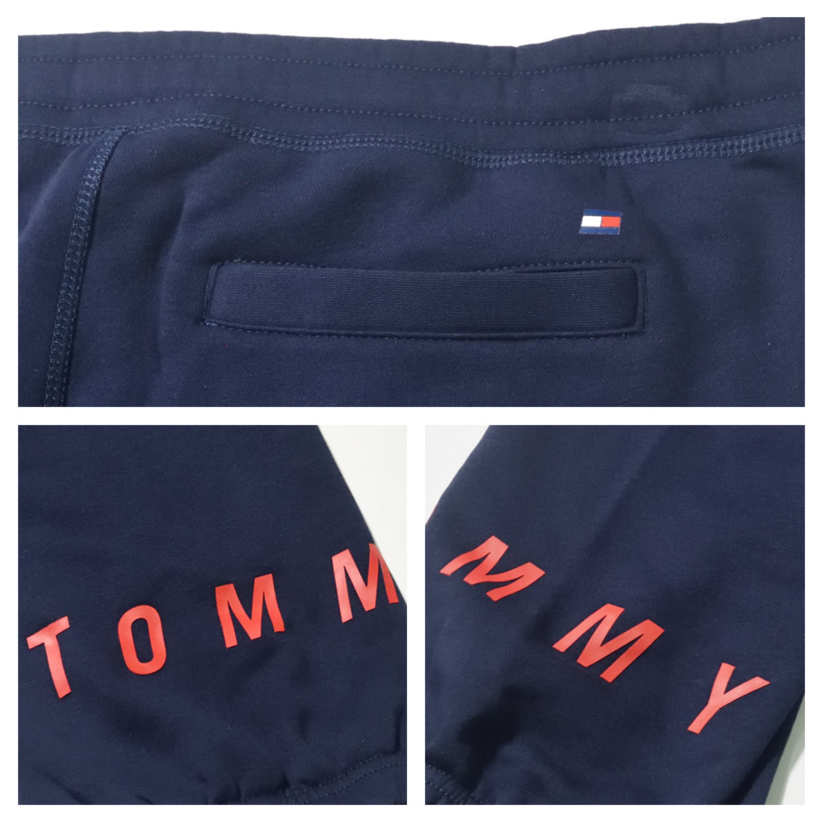 トミーヒルフィガー スウェットパンツ メンズ 78E1560 HILFIGER SWEATPANT 紺 新品 M L XL 2XL 海外モデル