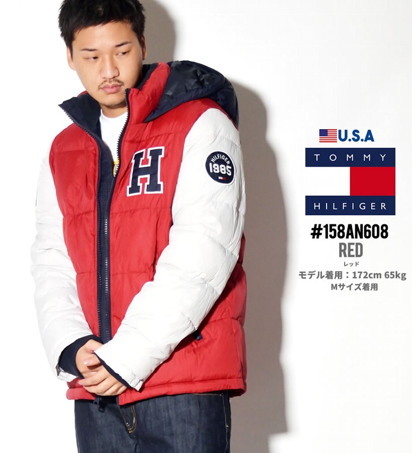 Tommy Hilfiger トミーヒルフィガー ジャケット メンズ 大きいサイズ アウター ロゴ ネーム 158an608 カジュアル ストリート系 ファッション 服 通販