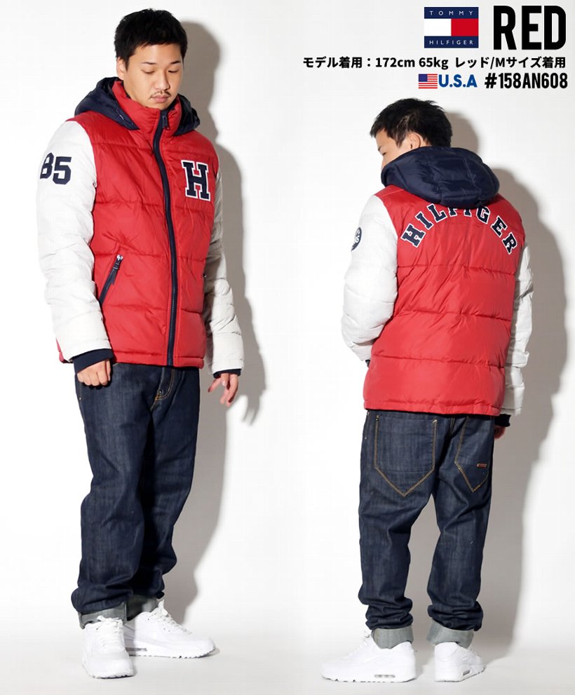 Tommy Hilfiger トミーヒルフィガー ジャケット メンズ 大きいサイズ アウター ロゴ ネーム 158an608 カジュアル ストリート系 ファッション 服 通販