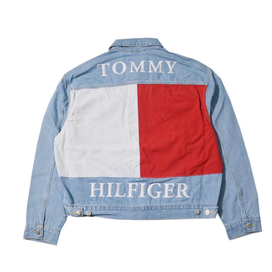 トミーヒルフィガー デニムジャケット メンズ Gジャン トラッカー 78E2267 ARCHIVE FLAG TRUCKER 新品 S M L XL 2XL 海外モデル