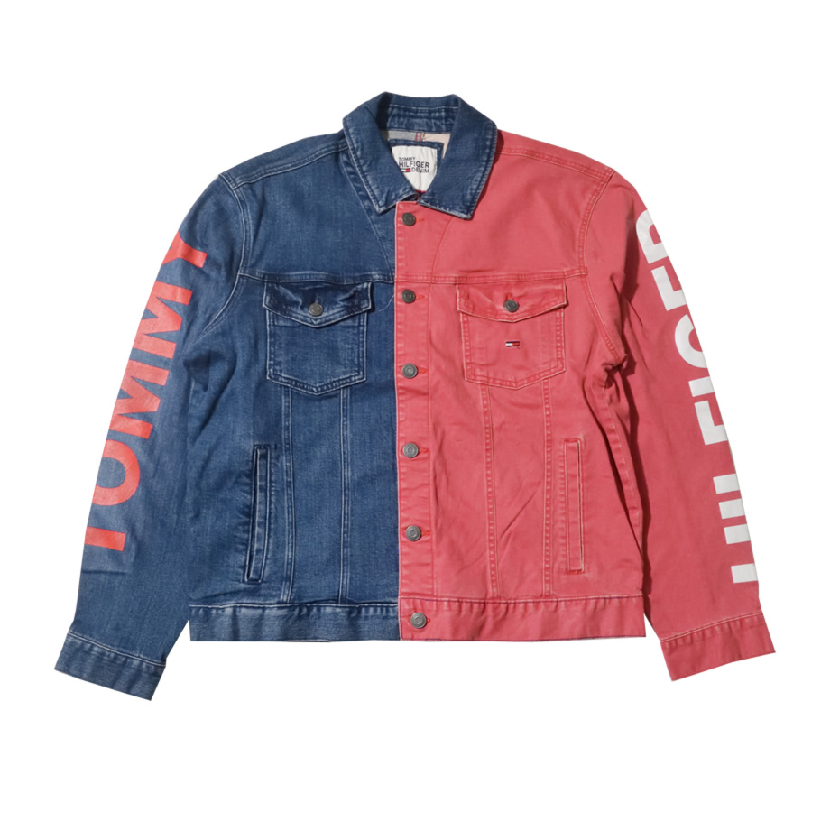 トミーヒルフィガー デニムジャケット メンズ Gジャン トラッカー 78E7033 TRUCKER ICON 新品 M L XL 2XL 海外モデル