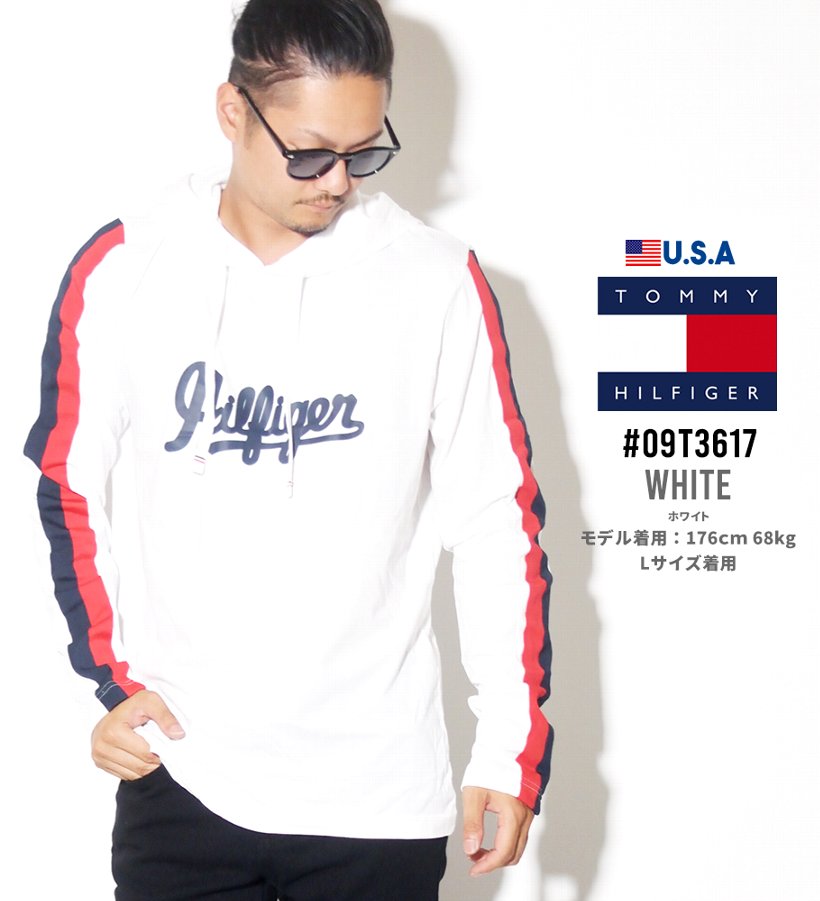 TOMMY HILFIGER トミーヒルフィガー プルオーバーパーカー メンズ スウェット 09T3617