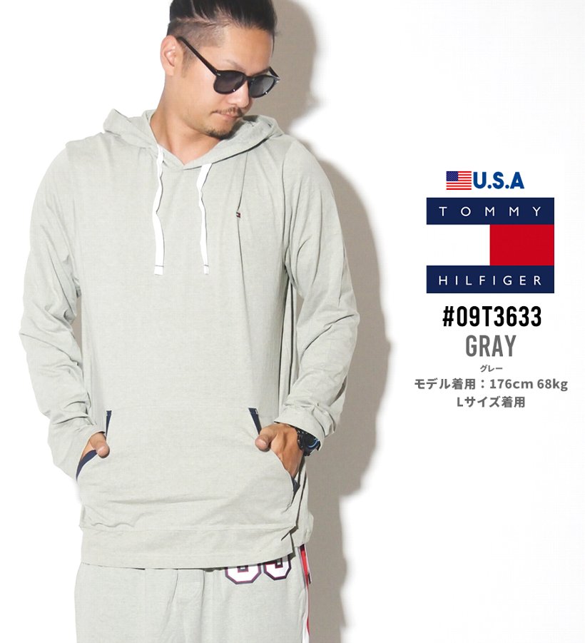 TOMMY HILFIGER トミーヒルフィガー パーカー メンズ スウェット 09T3633