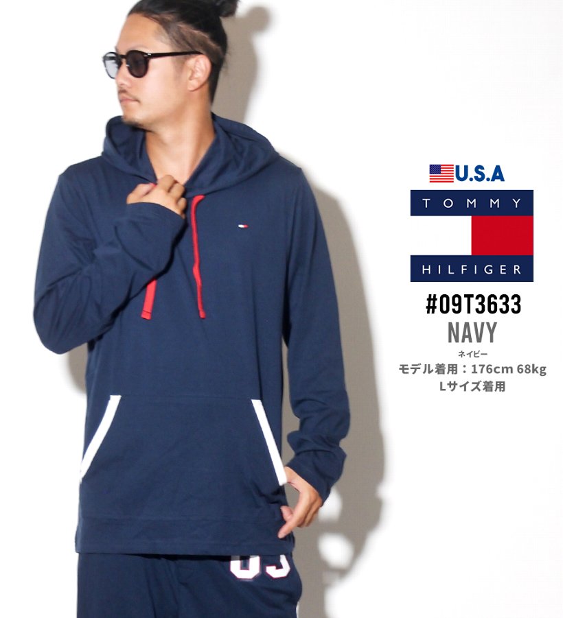 TOMMY HILFIGER トミーヒルフィガー パーカー メンズ スウェット 09T3633