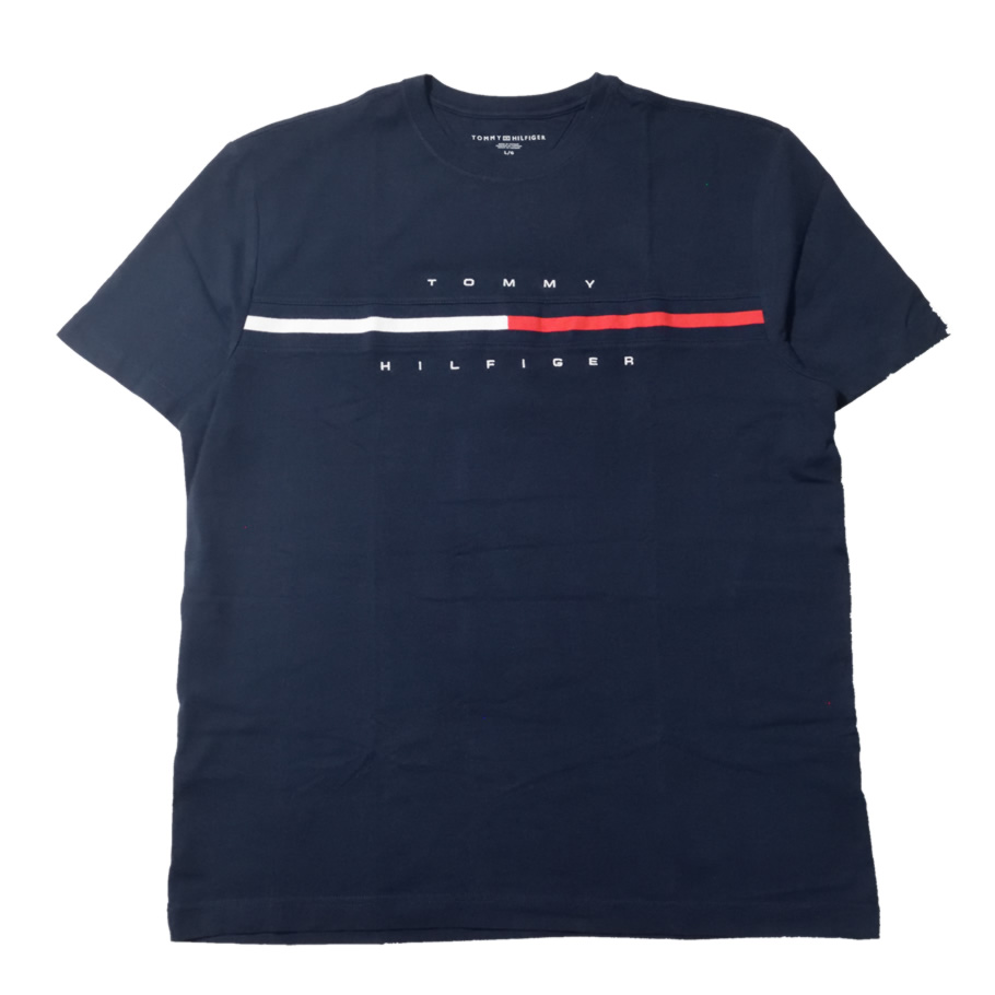 トミーヒルフィガー Tシャツ メンズ レディース 半袖 ロゴT 7849807 コットン100% 新品 白 紺 赤 M L XL 2XL 海外モデル