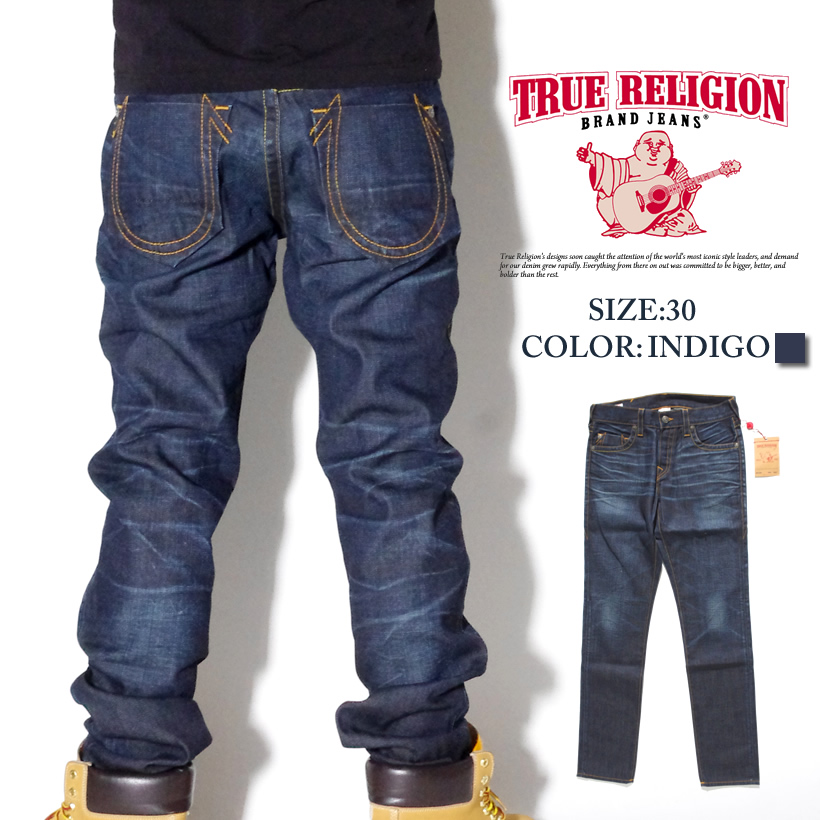 TRUE RELIGION トゥルーレリジョン デニムパンツ MADP27M27 Safari サファリ 掲載 セレブ愛用 ジーンズ