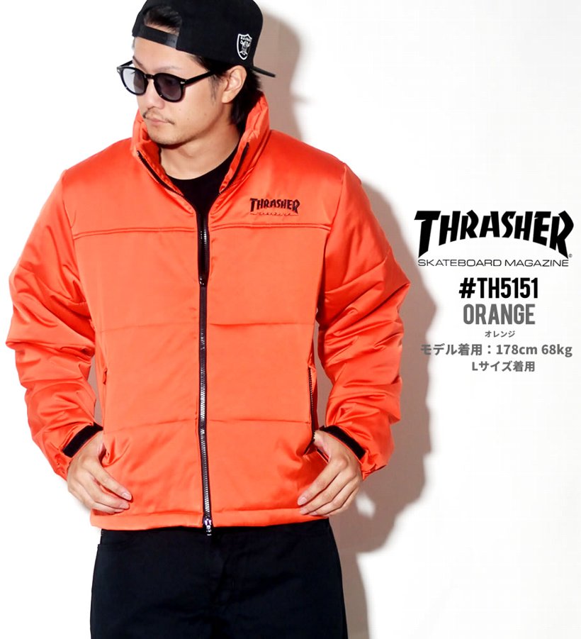 スラッシャー 中綿ジャケット メンズ TH5151 THRASHER 大きいサイズ