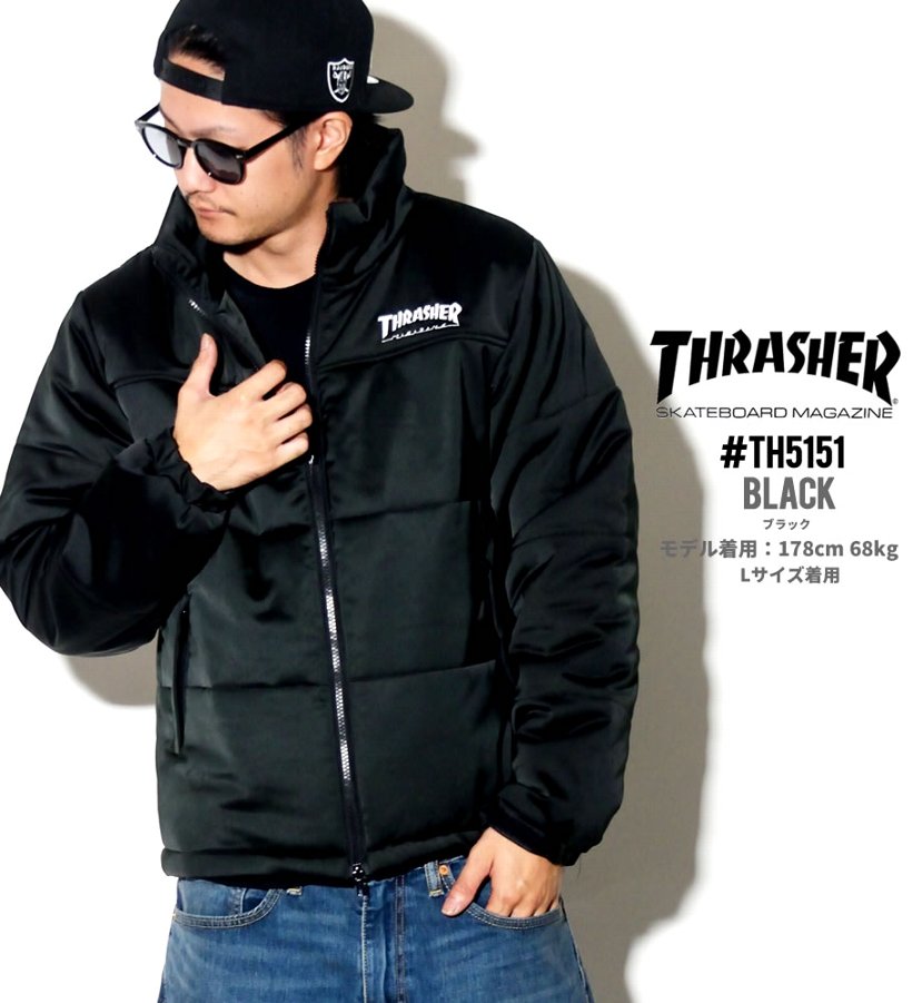 スラッシャー 中綿ジャケット メンズ TH5151 THRASHER 大きいサイズ