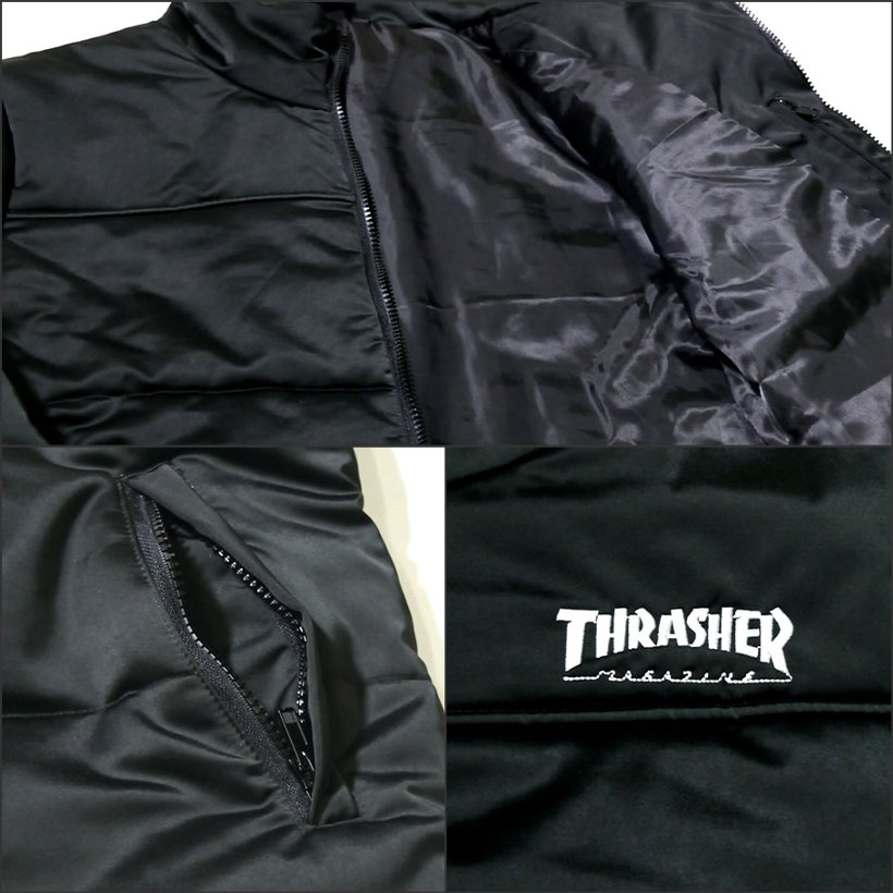 スラッシャー 中綿ジャケット メンズ TH5151 THRASHER 大きいサイズ