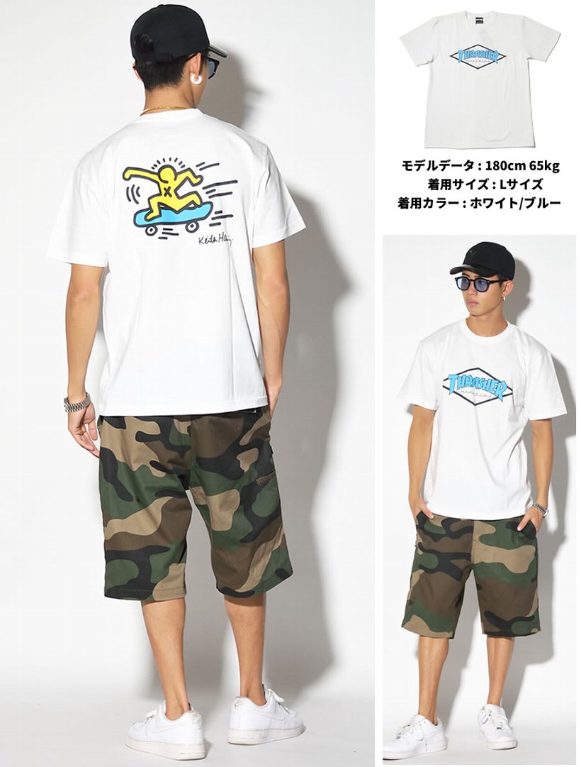 Thrasher Keith Haring スラッシャー キースへリング コラボ Tシャツ 半袖tシャツ メンズ 通販 スケーター ストリート ファッション Thkh Sst10 Tstt100 Thrasher Keith Haring スラッシャー キースへリング コラボ Tシャツ 半袖tシャツ メンズ 通販 スケーター ストリート ファッション Thkh Sst10 Tstt100