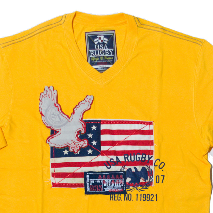USA RUGBY ユーエスエー ラグビー Tシャツ メンズ ストリート系 ヒップホップ カジュアル ファッション 服 通販