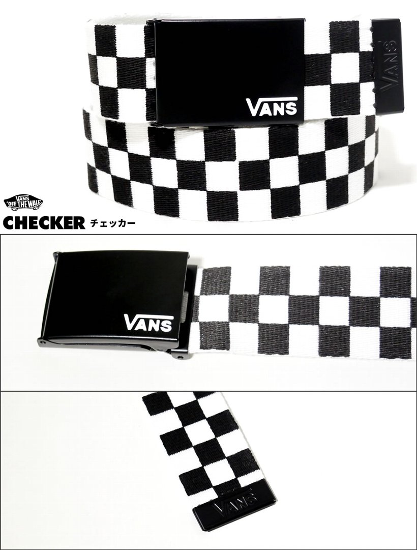 VANS バンズ ベルト メンズ ガチャベルト VN0A31J