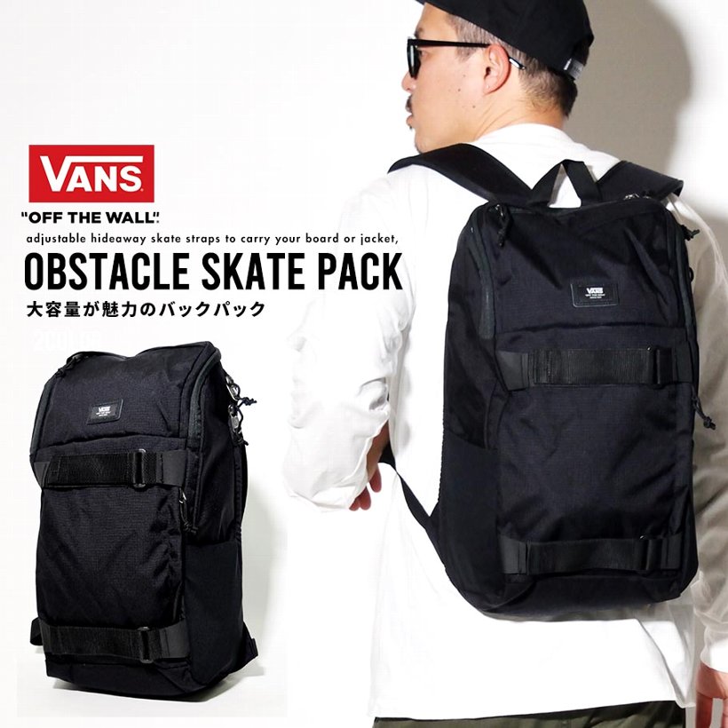 Vans バンズ バックパック M Obstacle Skatepack Vn0a3i69