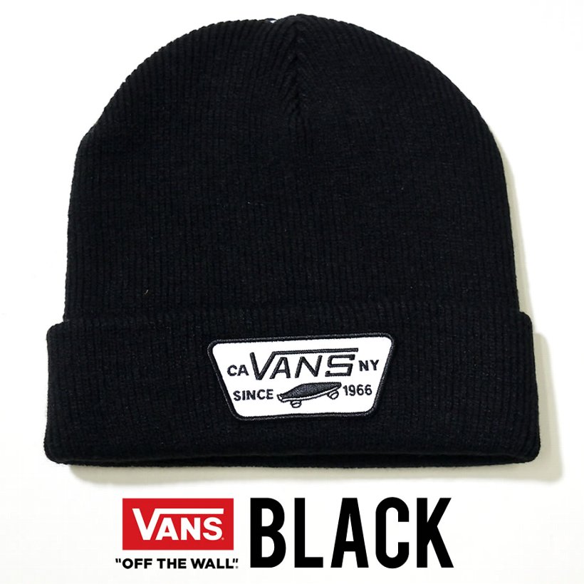 VANS バンズ ニットキャップ メンズ ニット帽子 ビーニー USモデル VN000UOU 2018秋冬 新作