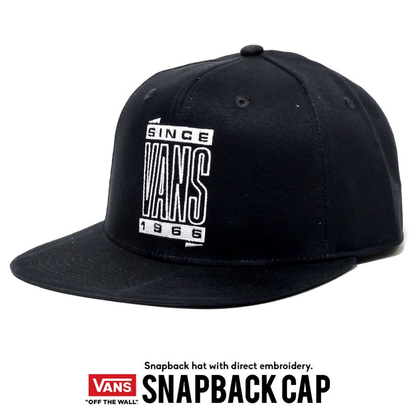 VANS バンズ スナップバックキャップ メンズ 帽子 VN0A3I32BLK USモデル 2019春夏 新作