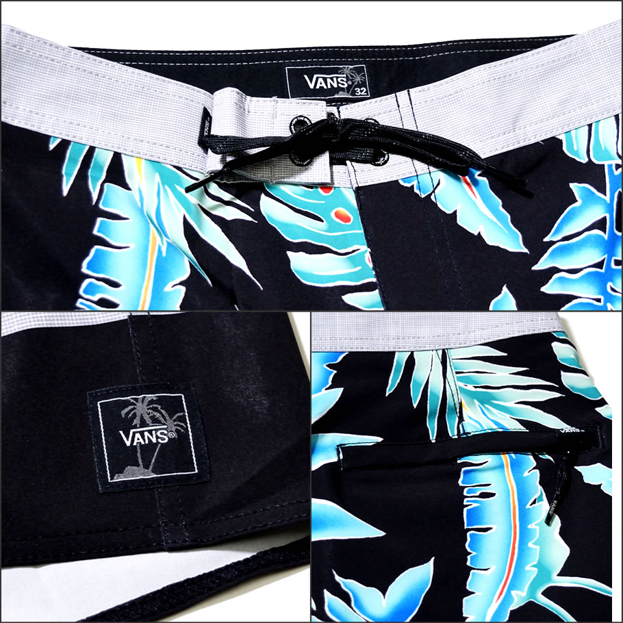 VANS バンズ 水着 海パン ボードショーツ スイムパンツ メンズ 大きいサイズ アロハ柄 スケーター サーフ系 ファッション