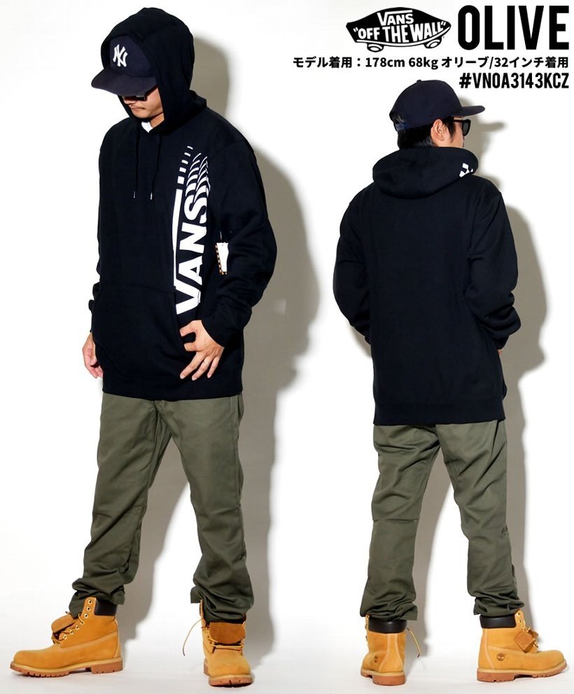 VANS バンズ チノパン メンズ AUTHENTIC CHINO STRETCH 大きいサイズ USモデル 2018秋冬 新作