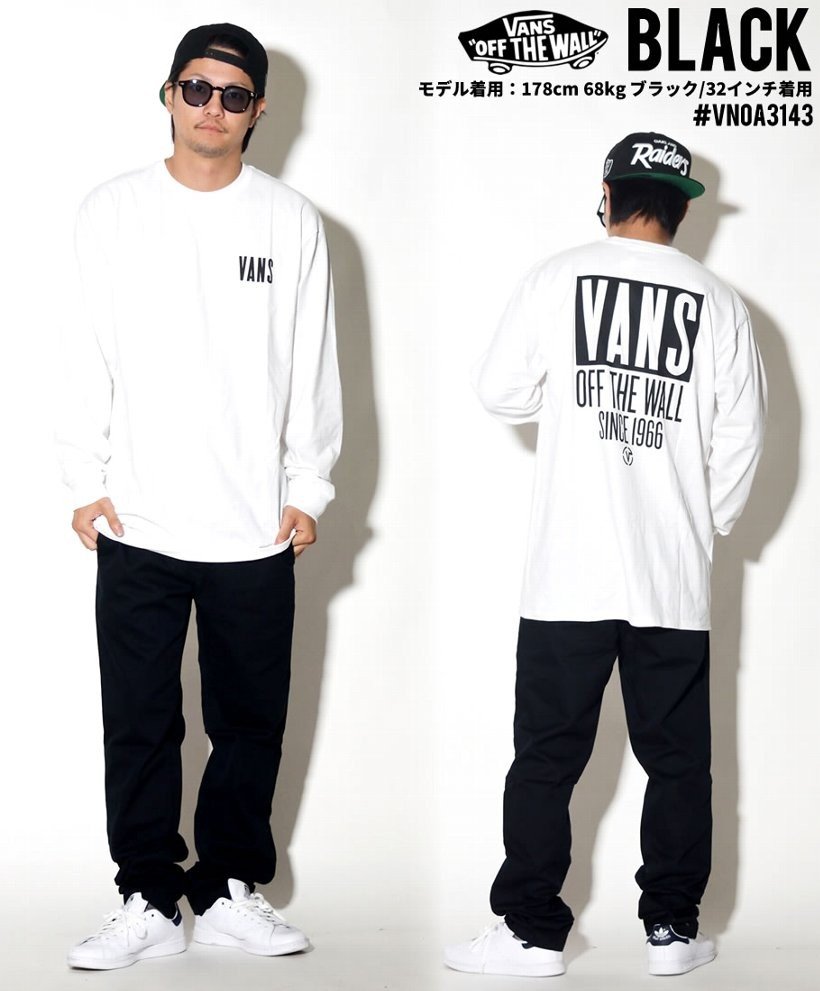 VANS バンズ チノパン メンズ AUTHENTIC CHINO STRETCH 大きいサイズ USモデル 2018秋冬 新作
