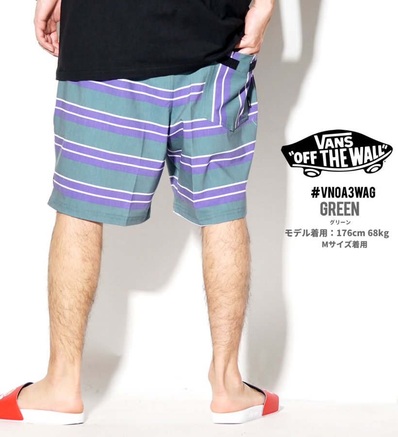 VANS バンズ 水陸両用 ハイブリッドショーツ メンズ 水着 VN0A3WAGV6O 大きいサイズ USモデル 日本未発売