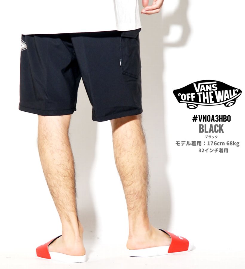 VANS バンズ 水着 メンズ サーフパンツ VN0A3W42BLK 大きいサイズ USモデル 日本未発売