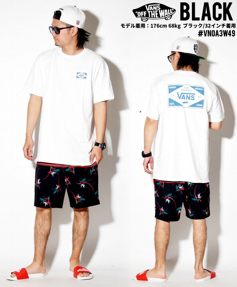 VANS バンズ 水着 メンズ サーフパンツ VN0A3W49TD0 大きいサイズ USモデル 日本未発売