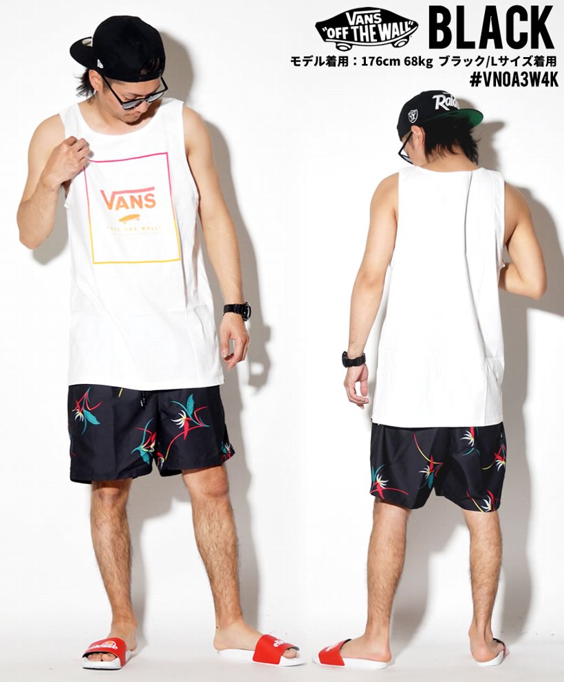 VANS バンズ 水陸両用 ハイブリッドショーツ メンズ 水着 VN0A3W4KTD0 大きいサイズ USモデル 日本未発売
