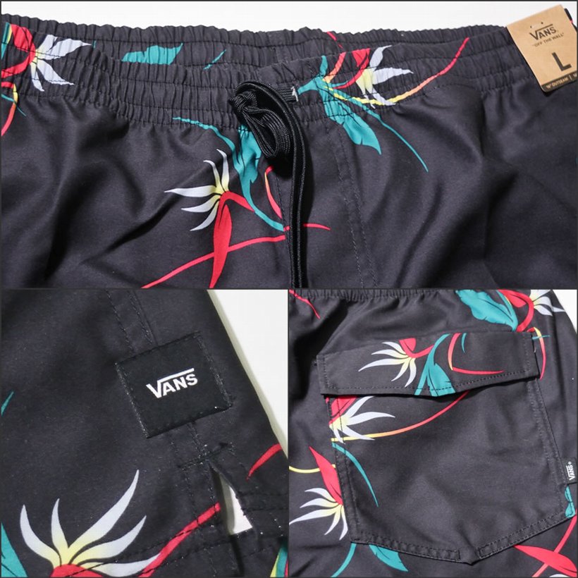 VANS バンズ 水陸両用 ハイブリッドショーツ メンズ 水着 VN0A3W4KTD0 大きいサイズ USモデル 日本未発売