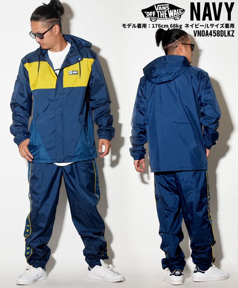 VANS バンズ トラックパンツ メンズ ジャージ VN0A458DLKZ ストリート系 男子 女子 コーデ ファッション 服 通販
