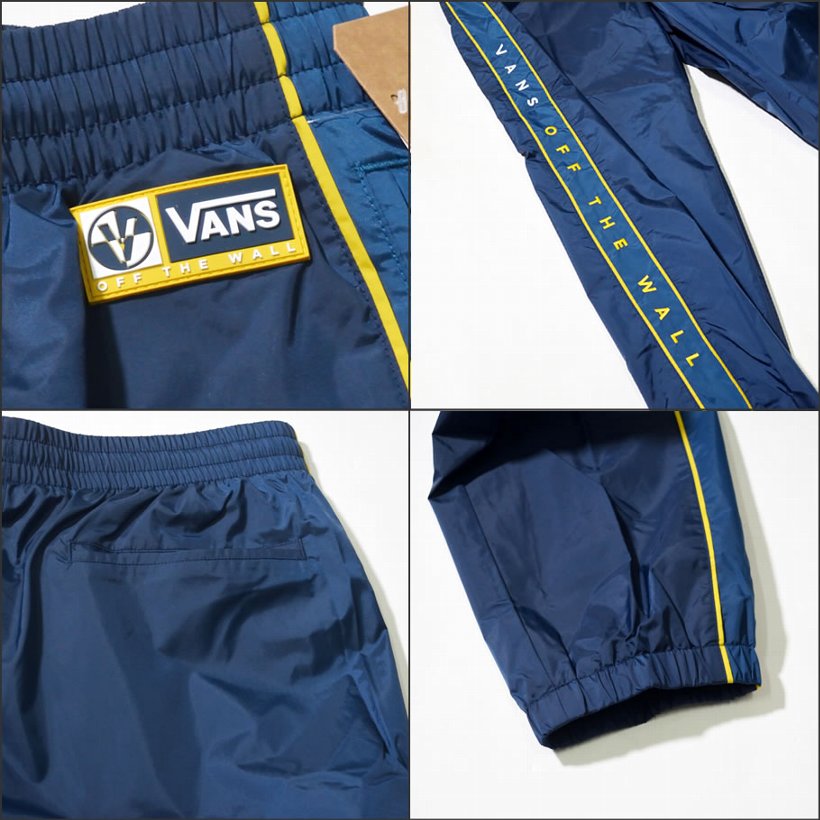 VANS バンズ トラックパンツ メンズ ジャージ VN0A458DLKZ ストリート系 男子 女子 コーデ ファッション 服 通販