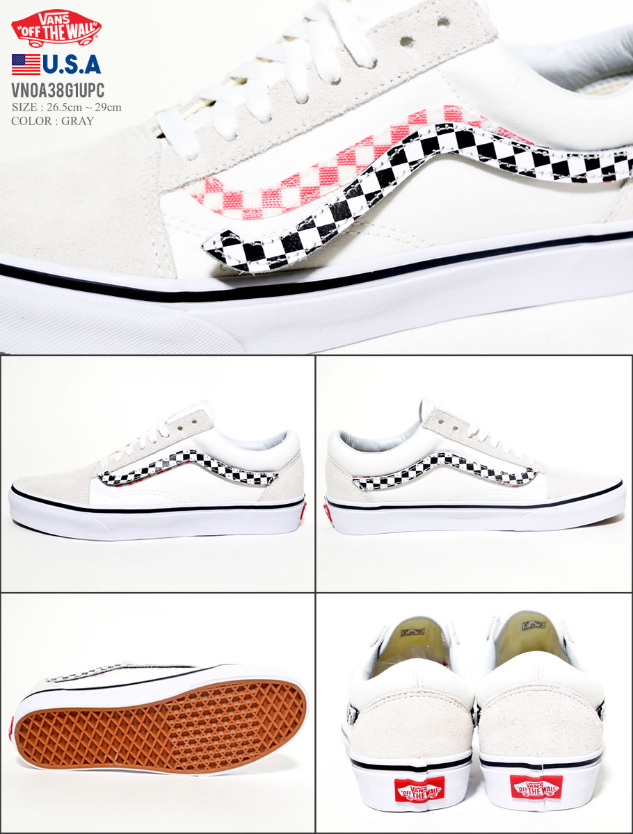 VANS バンズ オールドスクール スニーカー メンズ 灰 VN0A38G1UPC OLD SKOOL