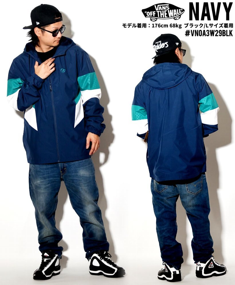 VANS バンズ ウインドブレーカー VN0A3W2ALKZ USモデル 2019春 新作 ヴァンズ 通販