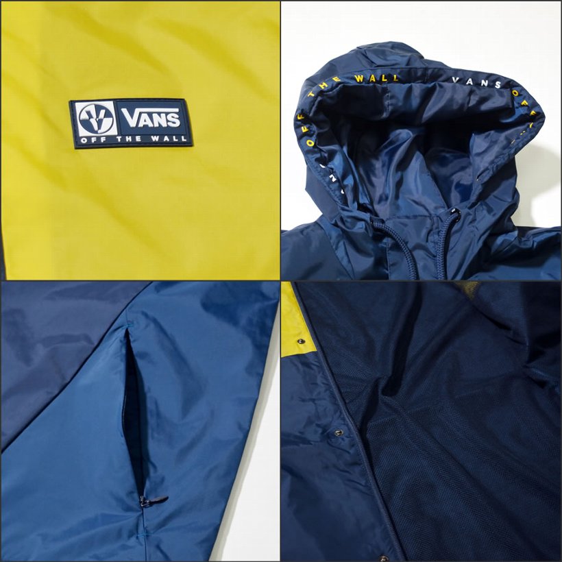 VANS バンズ ウインドブレーカー VN0A457ETNK USモデル ストリート系 男子 女子 コーデ ファッション 服 通販
