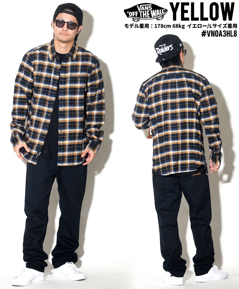 VANS バンズ チェックシャツ VN0A3HL8 2018秋冬 新作