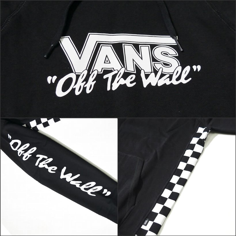 VANS バンズ プルオーバーパーカー メンズ VN0A4579BLK USモデル ストリート系 男子 女子 コーデ ファッション 服 通販