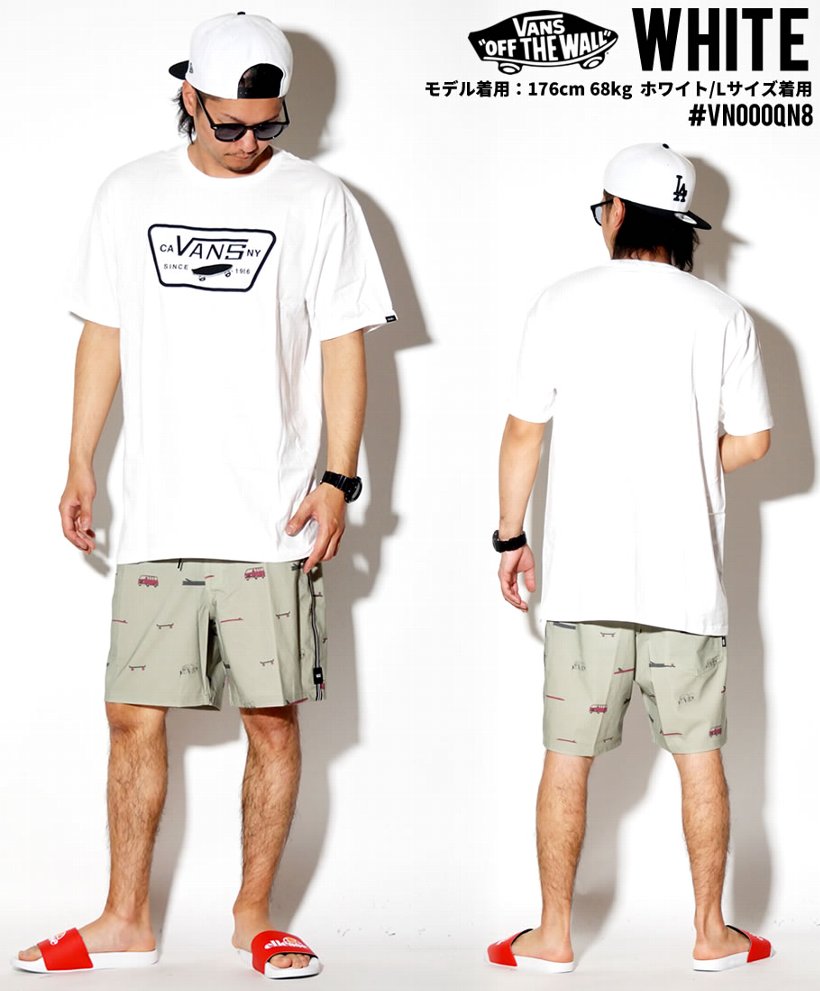 VANS バンズ Tシャツ メンズ ロゴ 半袖 おしゃれ ブランド サーフ 大きいサイズ USモデル 2018夏 新作