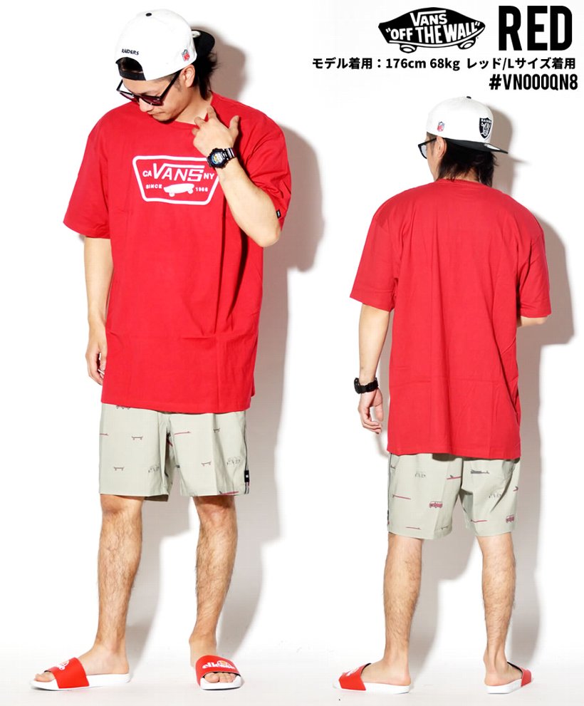 VANS バンズ Tシャツ メンズ ロゴ 半袖 おしゃれ ブランド サーフ 大きいサイズ USモデル 2018夏 新作
