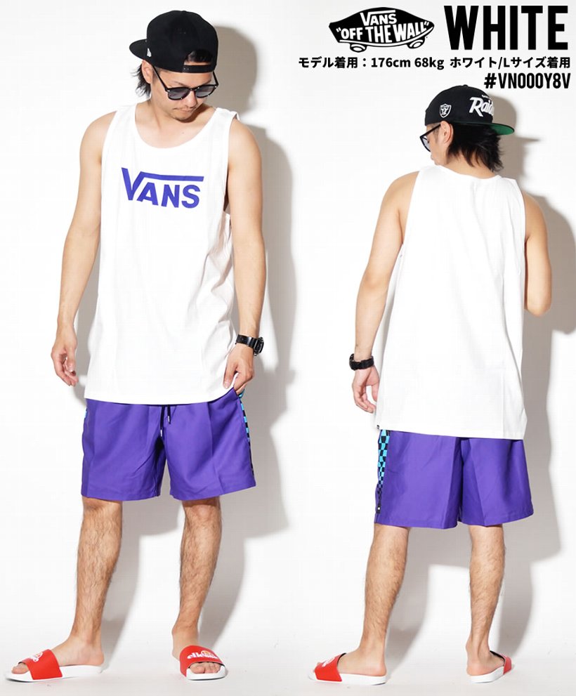 VANS バンズ タンクトップ メンズ おしゃれ サーフ ブランド スポーツ トレーニング 大きいサイズ USモデル