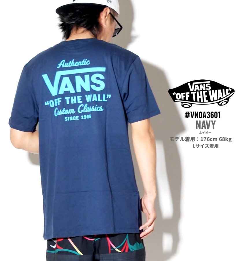 VANS バンズ Tシャツ メンズ 半袖 プリント VN0A36O1 USモデル 日本未発売