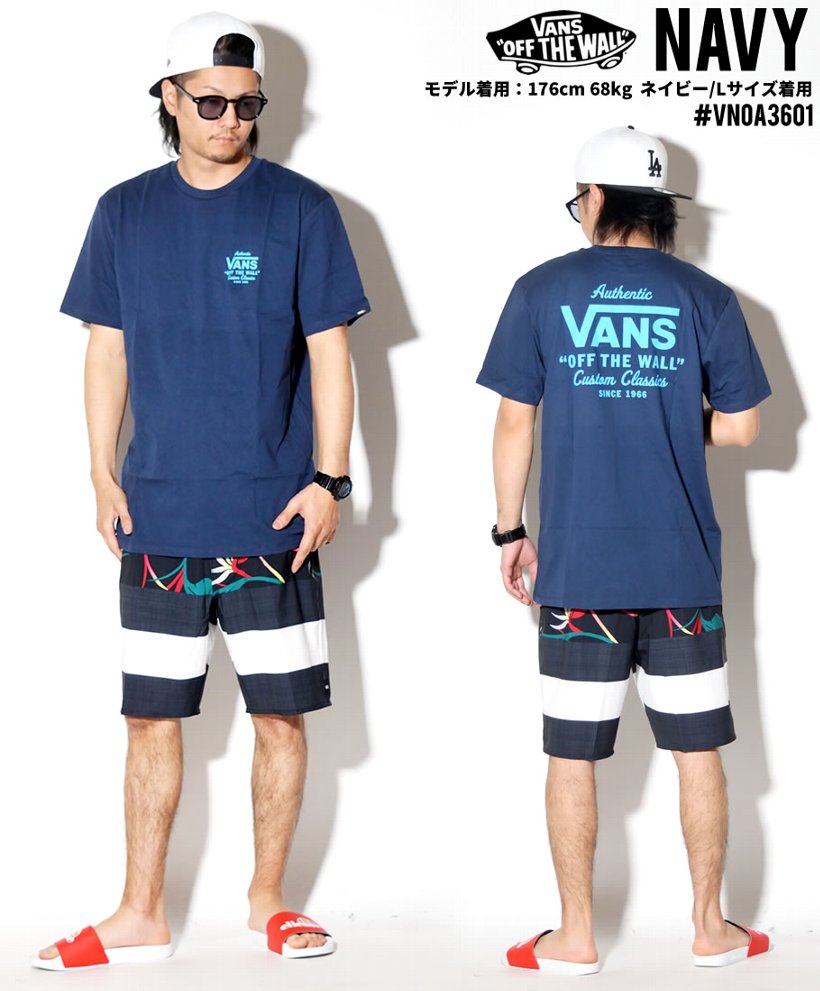 VANS バンズ Tシャツ メンズ 半袖 プリント VN0A36O1 USモデル 日本未発売