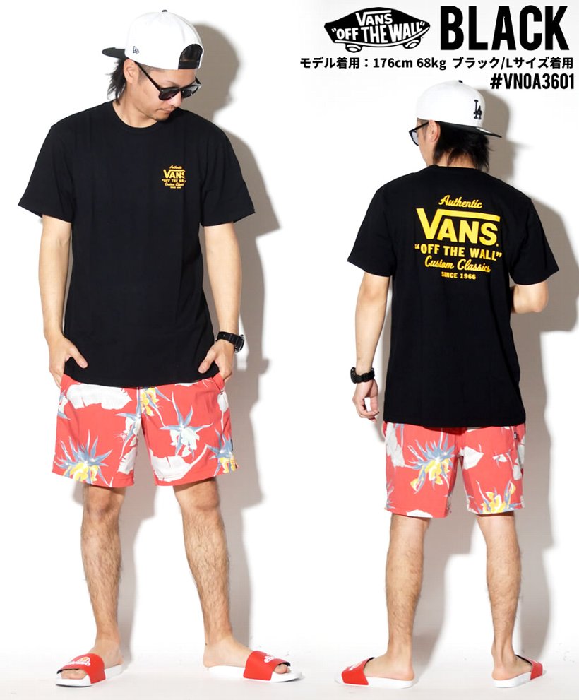 VANS バンズ Tシャツ メンズ 半袖 プリント VN0A36O1 USモデル 日本未発売